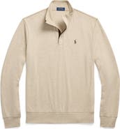 Polo Ralph Lauren Cotton Blend Quarter Zip Pullover