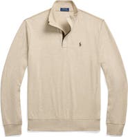 Polo Ralph Lauren Cotton Blend Quarter Zip Pullover