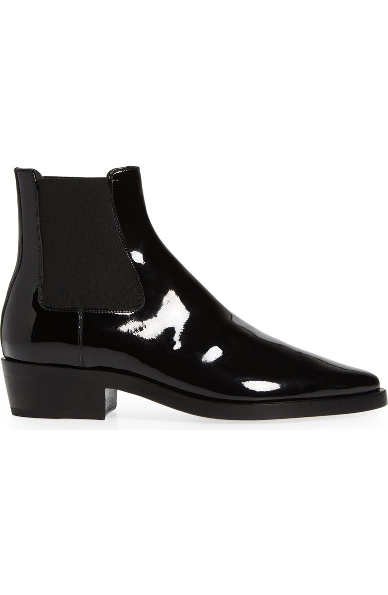 Fear of God Eternal Cowboy Pointed Toe Patent Chelsea Boot, Alternate, color,