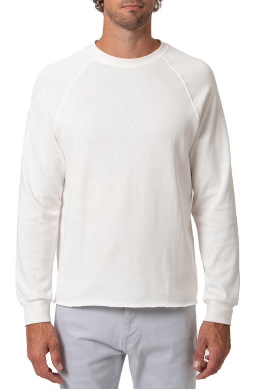 Mavi Jeans Long Sleeve Raglan T-Shirt in Antique White 