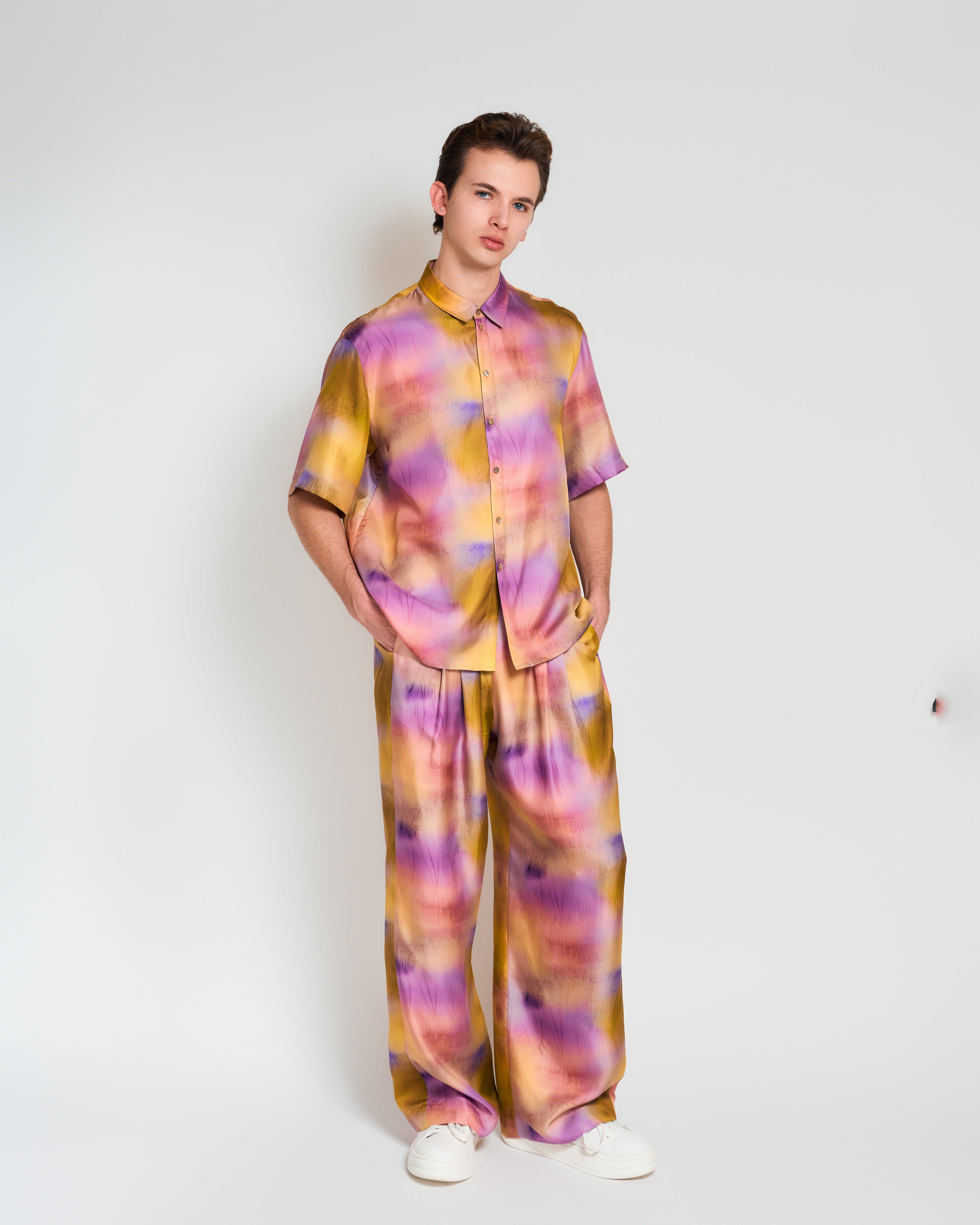"Brooklyn" Silk Wide Leg Palazzo Pants - image 4