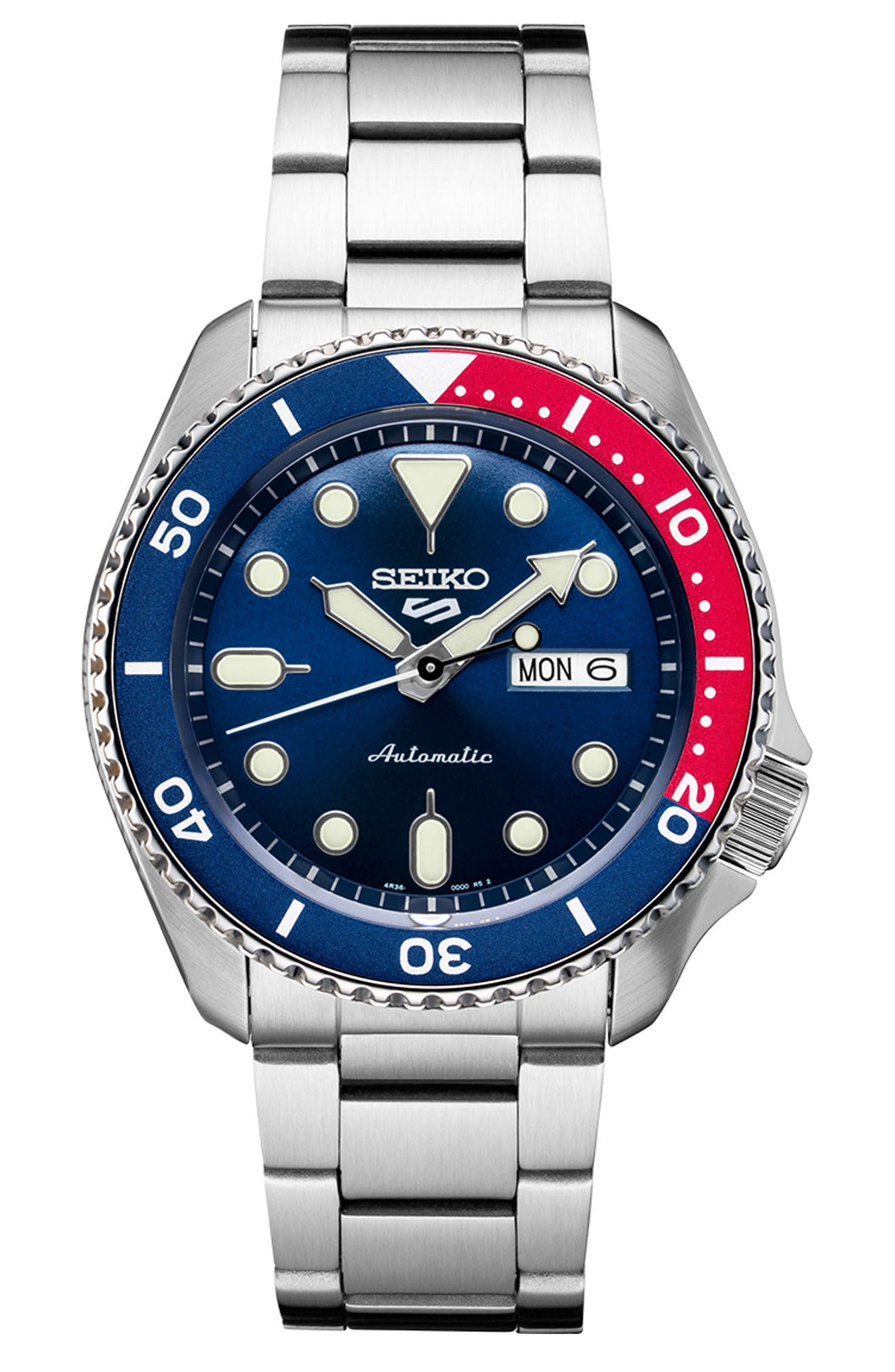 selected RED & BLUE