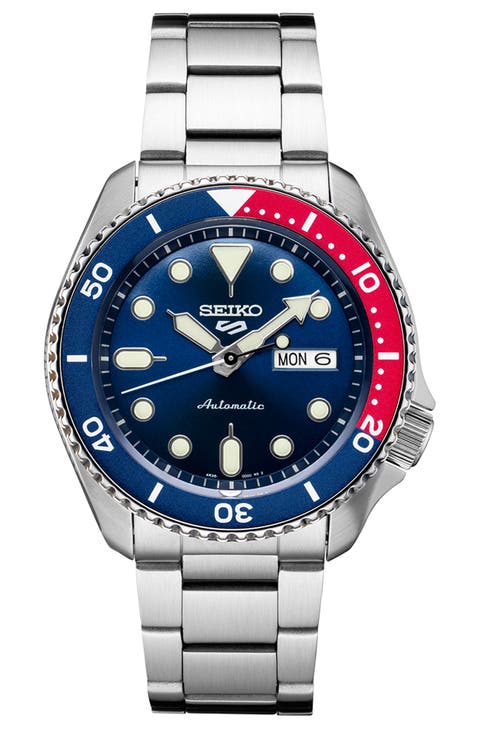 5 Sports Automatic Bracelet Watch, 38mm