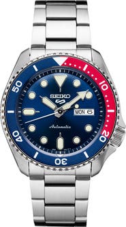 SEIKO WATCHES 5 Sports Automatic Bracelet Watch, 38mm