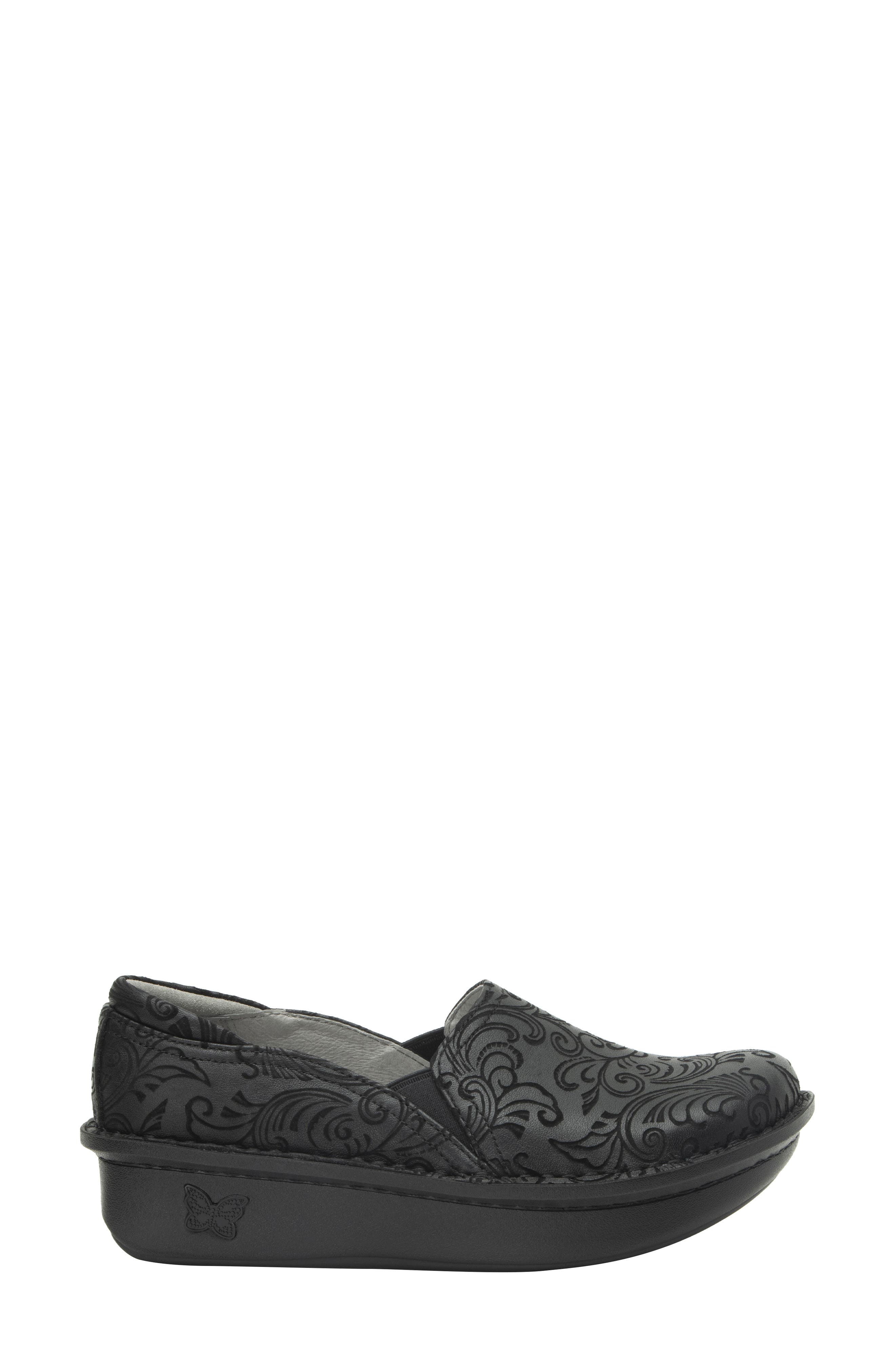 Alegria by PG Lite Embossed Slip-On Clog Loafer, Alternate, color, 