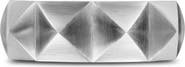 David Yurman Men's Pyramid Band Ring in Sterling Silver, 8mm