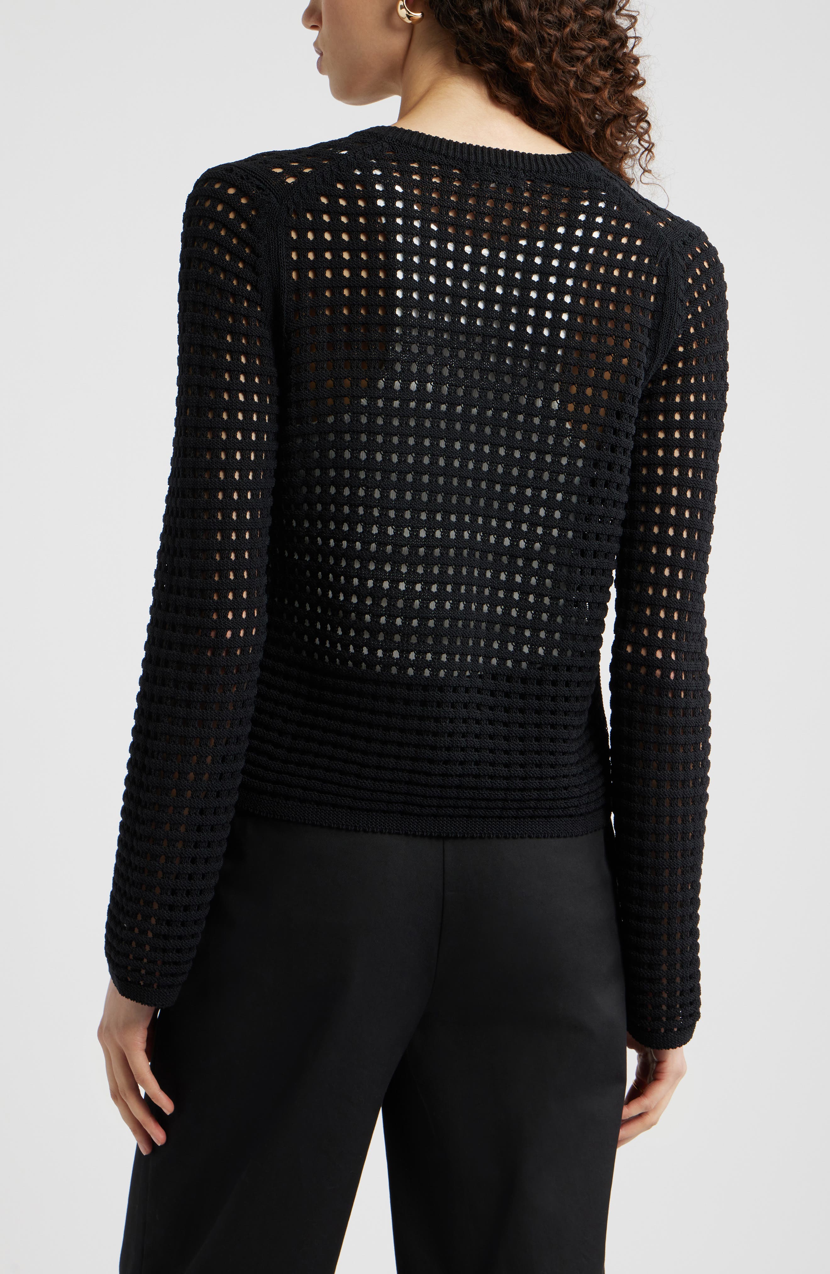 Mesh Stitch Cardigan - image 2