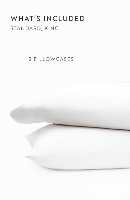 Homespun Set Of 2 Pillowcases In White