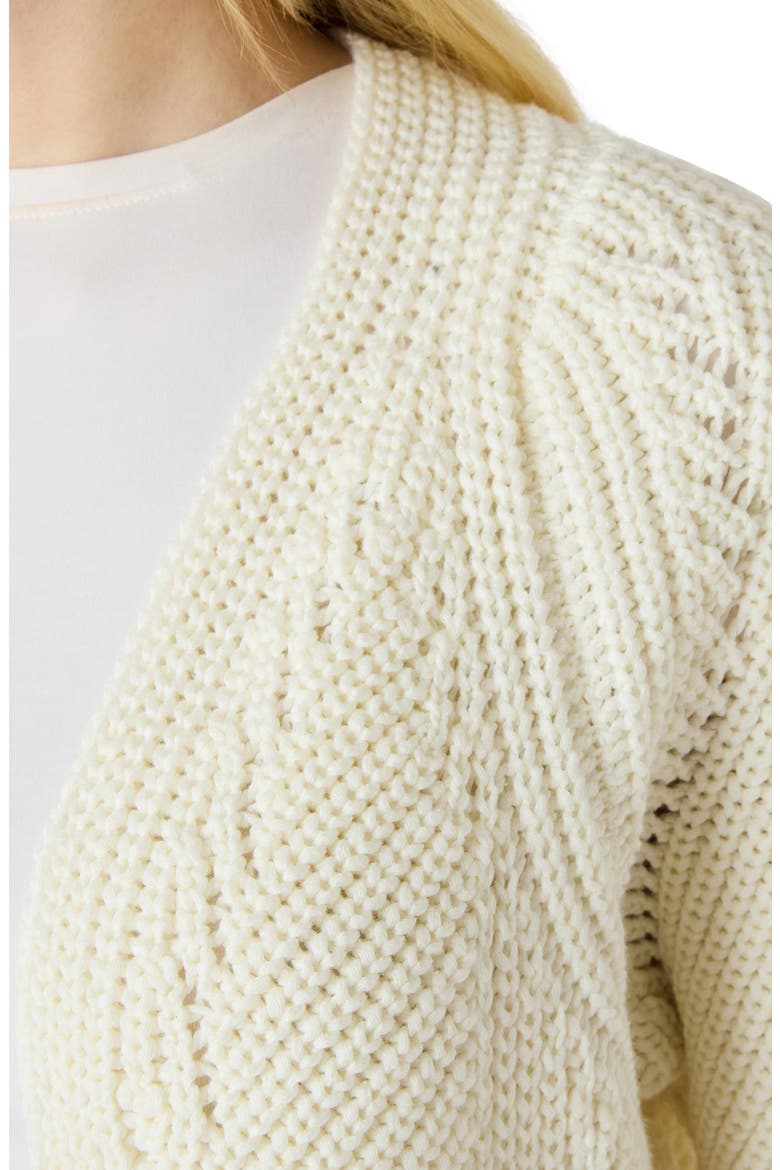 Opal Open Front Cardigan, Alternate, color, NATURAL