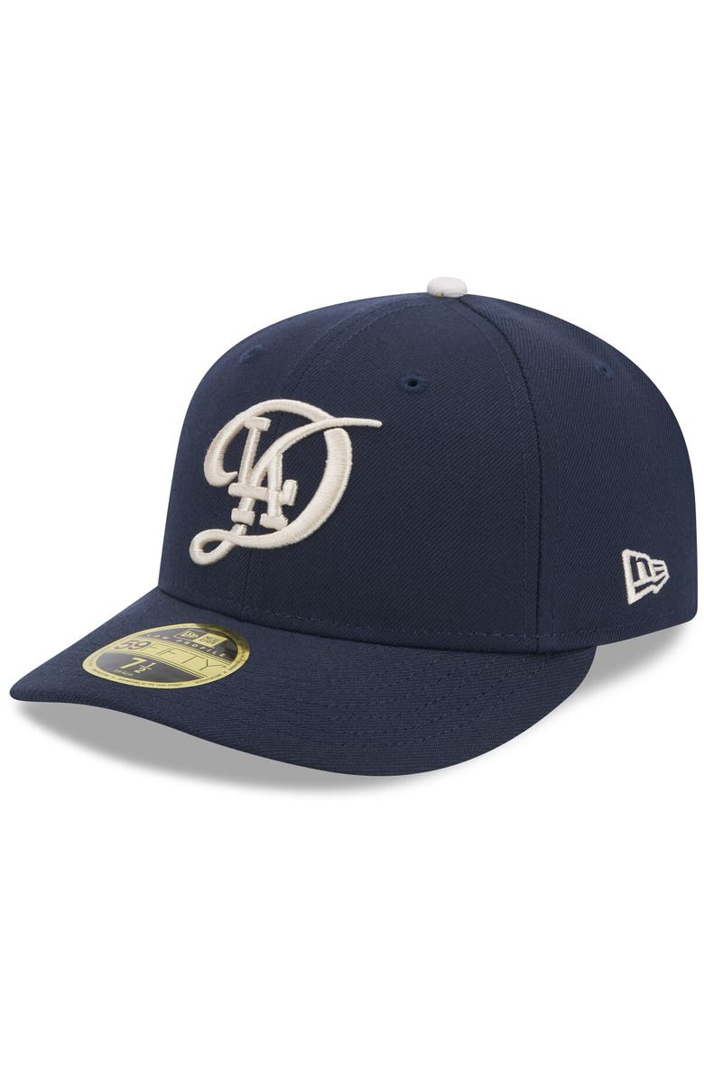 New Era Men's New Era Navy Los Angeles Dodgers 2024 City Connect Low Profile 59FIFTY Fitted Hat, Main, color, 