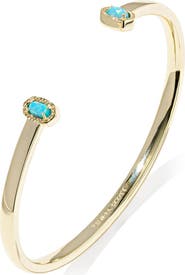 Kendra Scott Mini Elton Lab Created Opal Cuff Bracelet
