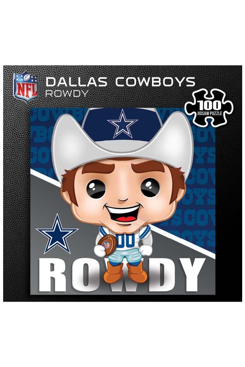 Dallas Cowboys Mascot 100 Piece Puzzle, Alternate, color, Multicolor