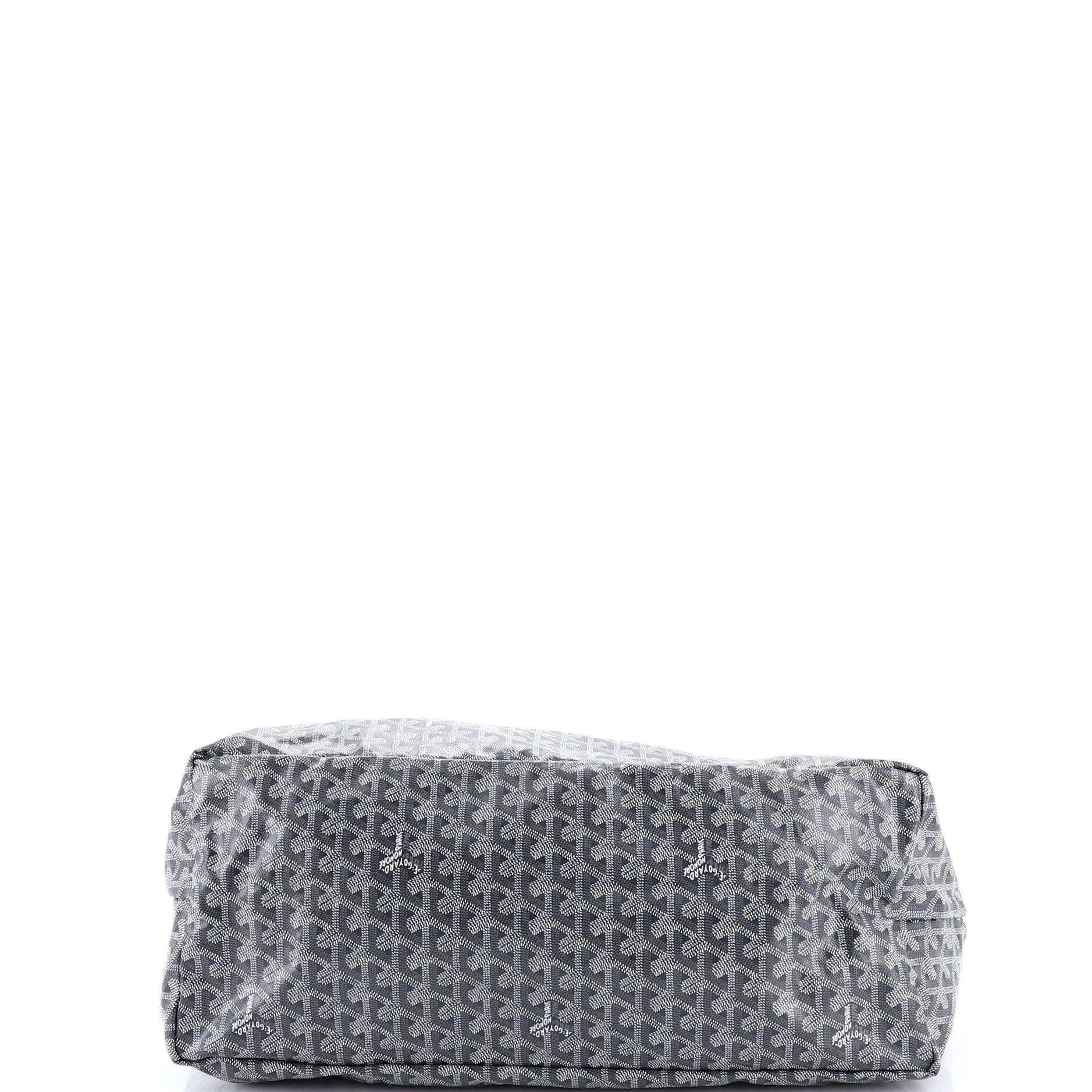 Pre-Owned Goyard Saint Louis Tote Coated Canvas XXL, Alternate, color, Gray