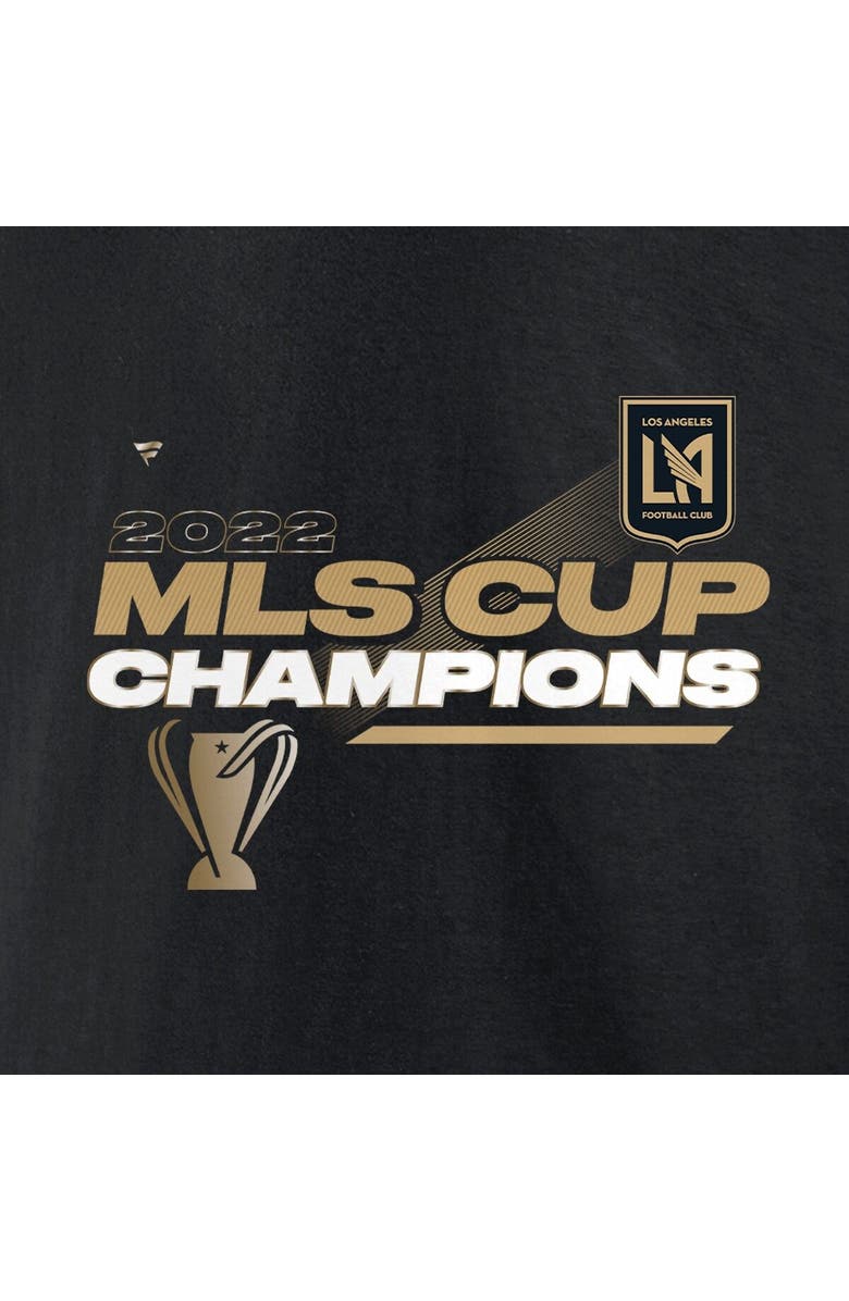 FANATICS Men's Fanatics Branded Black LAFC 2022 MLS Cup Champions Locker Room T-Shirt, Alternate, color, 