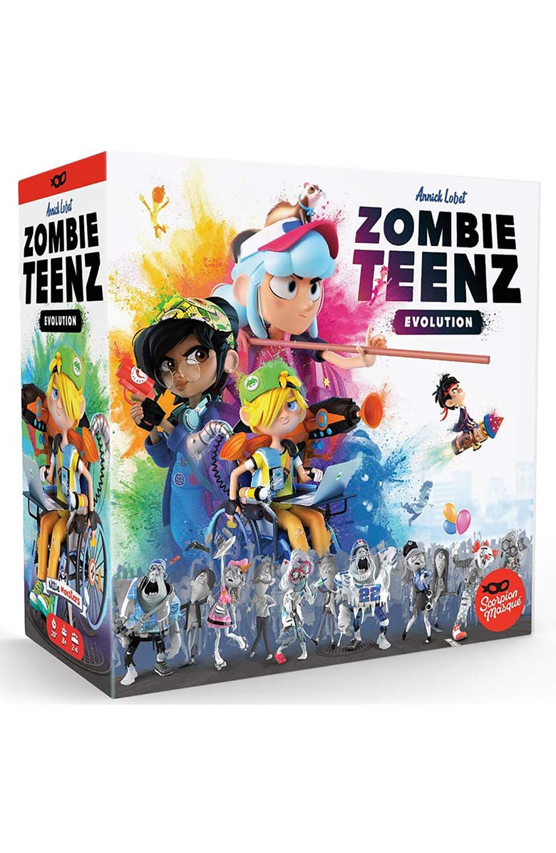 IELLO Zombie Teenz Evolution Board Game, Main, color,