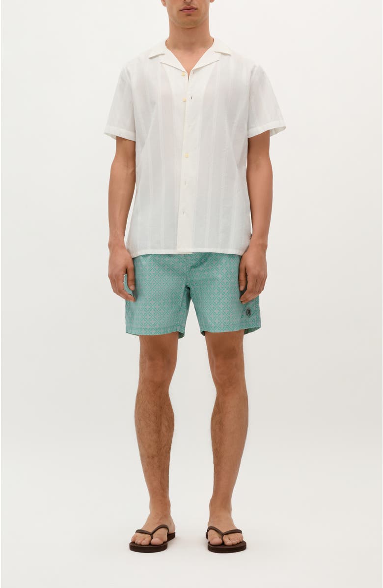 Scalpers Corona Swimsuit, Alternate, color, Water