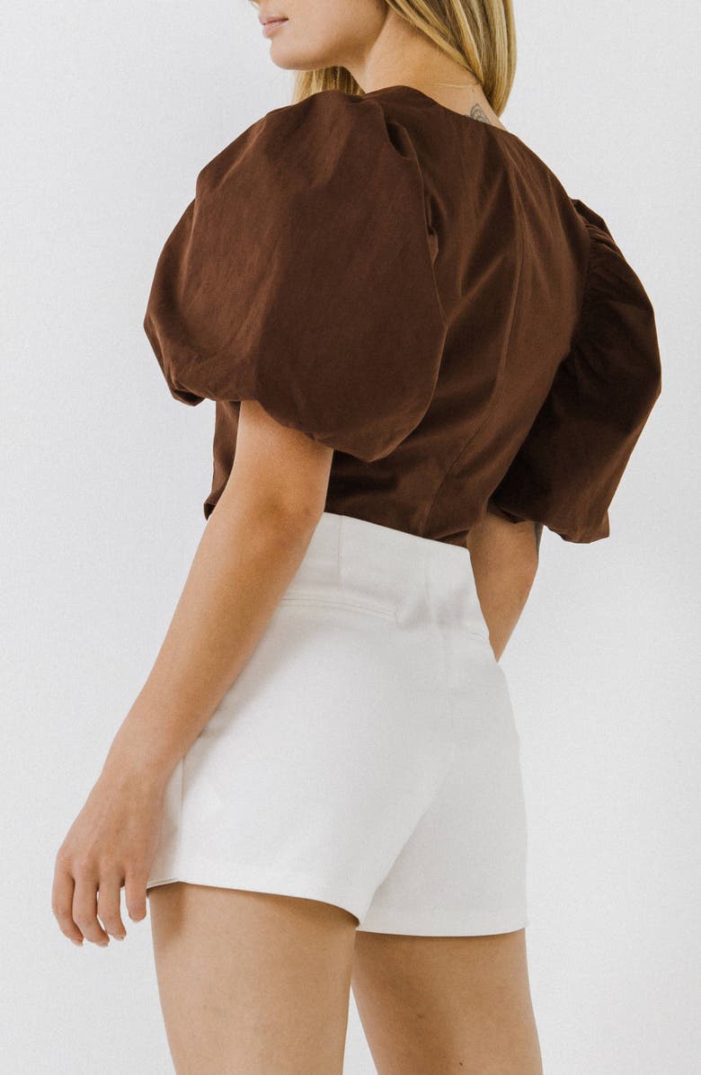 Endless Rose V-Neck Crop Top, Alternate, color, 