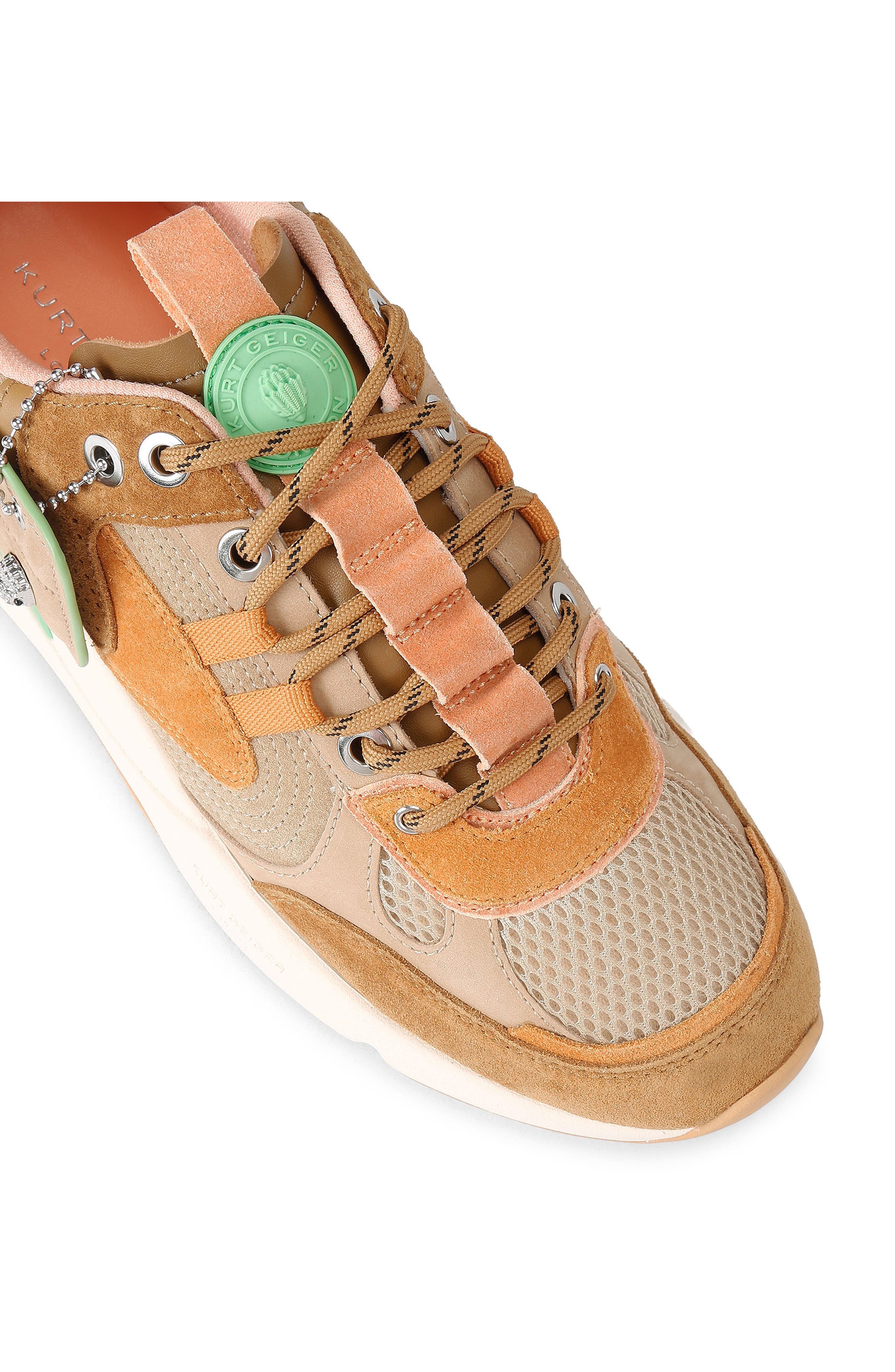 Kurt Runner Sneaker, Alternate, color, OPEN BROWN