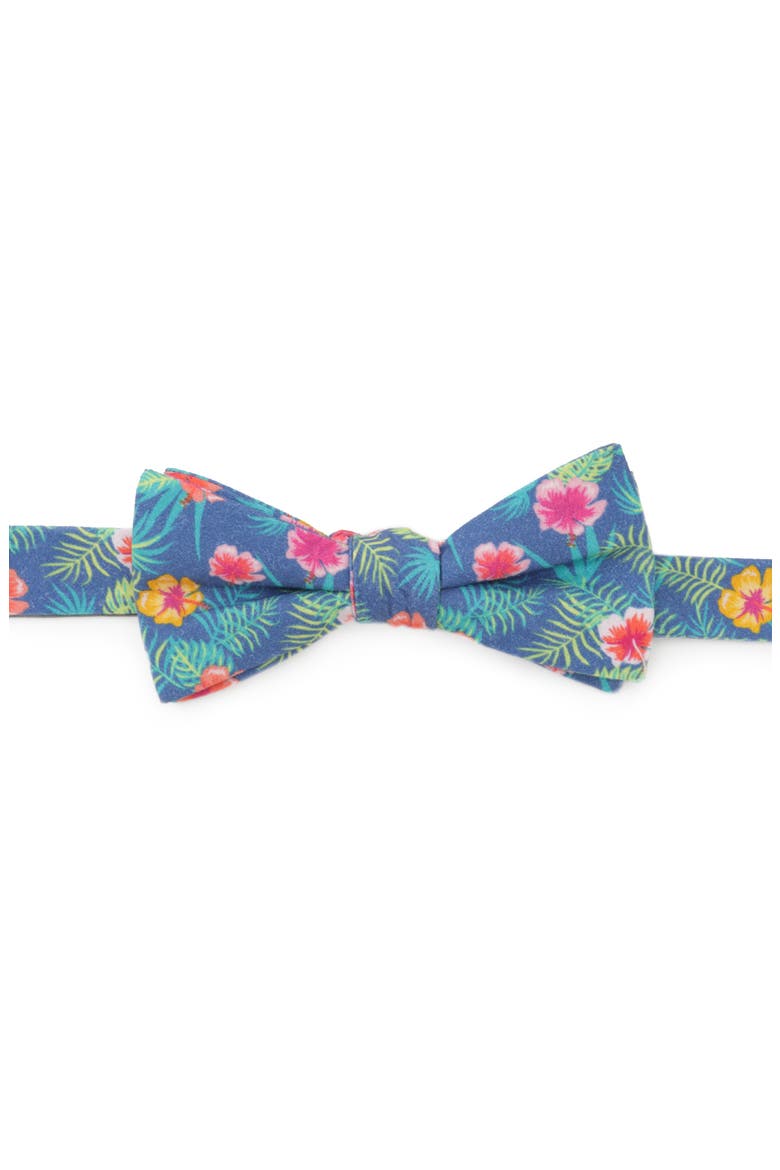 Tropical Cotton Bow Tie, Alternate, color, MULTI