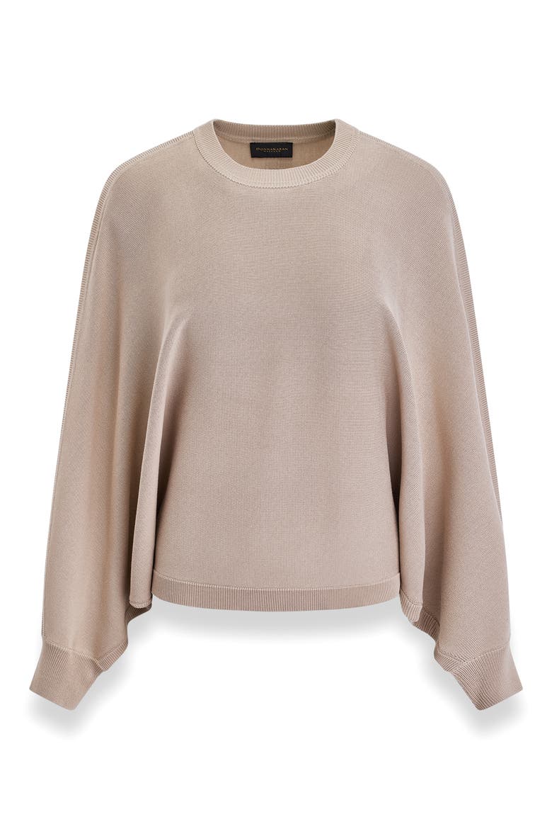 Dolman Sleeve Milano Knit Sweater, Alternate, color, SANDSTONE