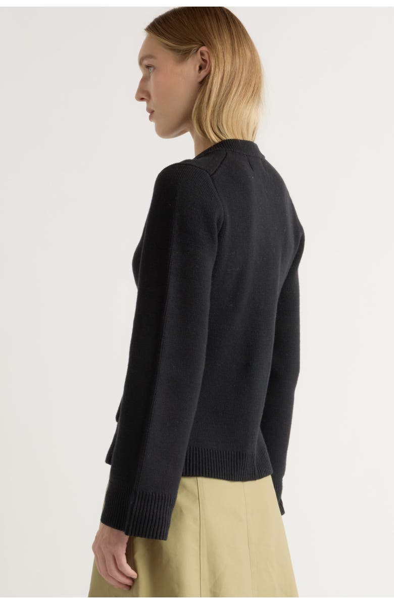Modern Citizen Eames Cotton Wool Button Cardigan, Alternate, color,