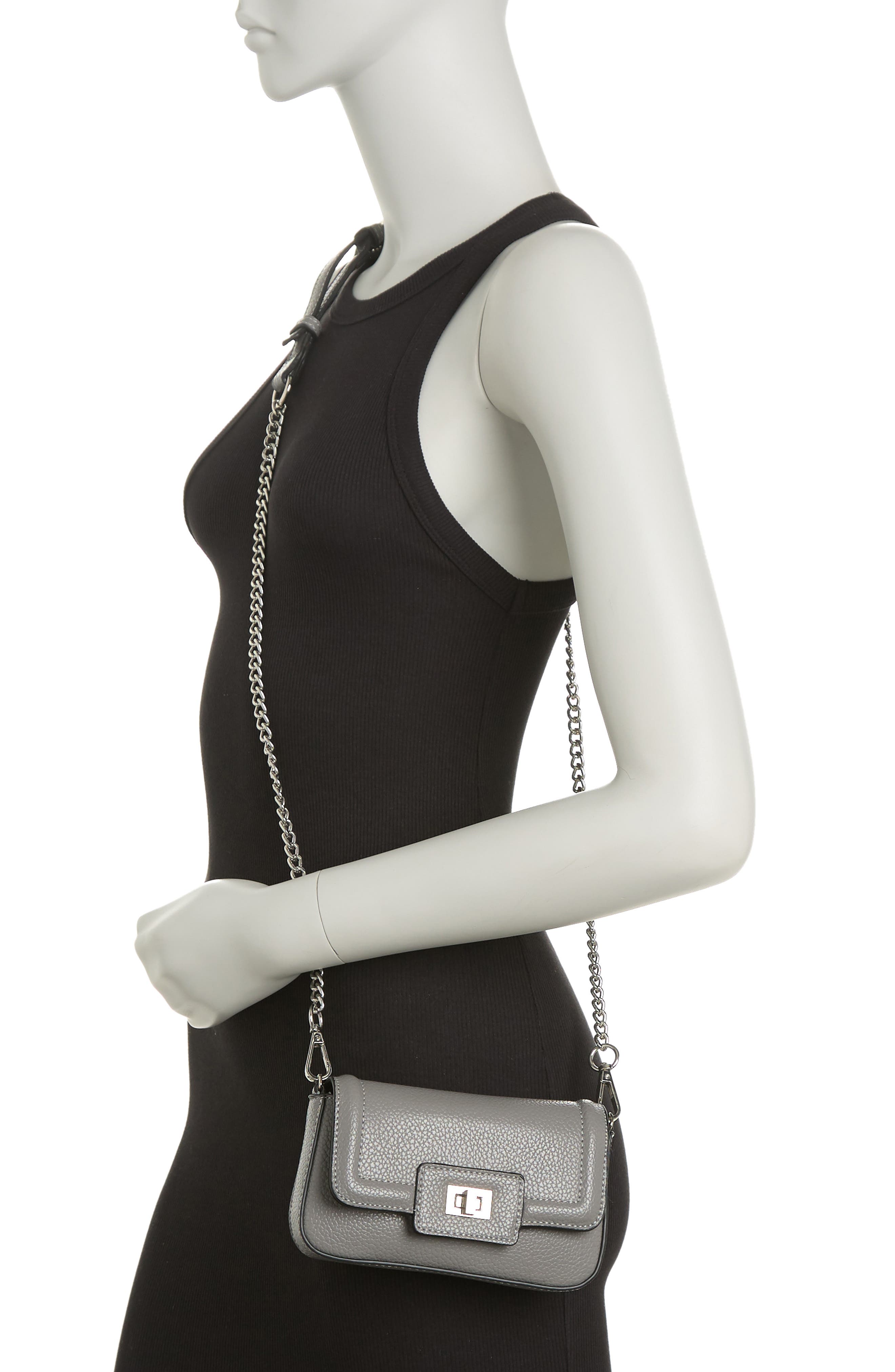 Tech Crossbody Bag, Alternate, color, STEEL