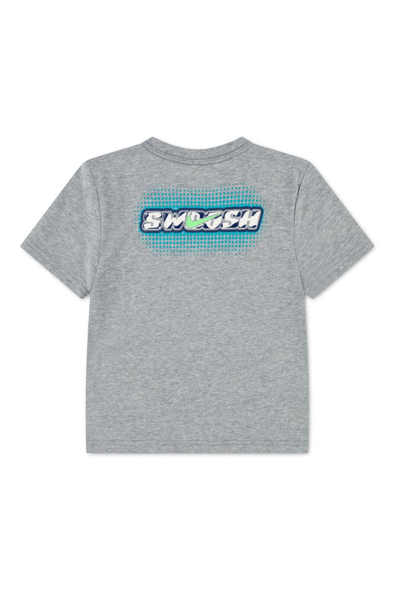 Kids' Y2K Futura Graphic T-Shirt, Alternate, color, DARK GREY