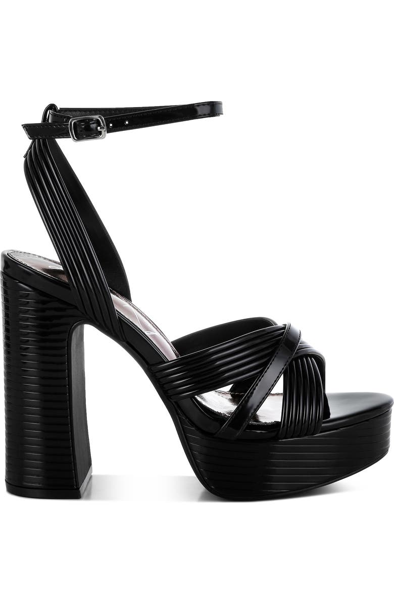 LONDON RAG Socialiate Platform Sandal, Alternate, color,