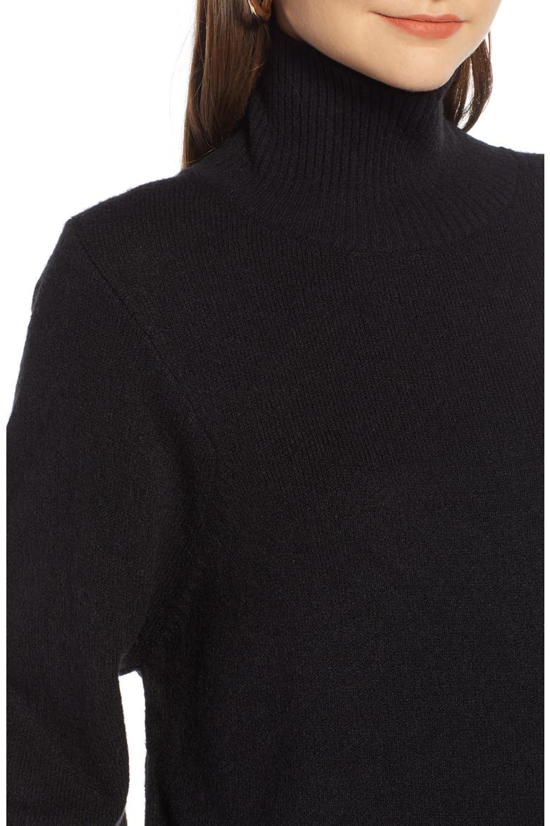 Seasonal Pullover Sweater, Alternate, color, BLACK