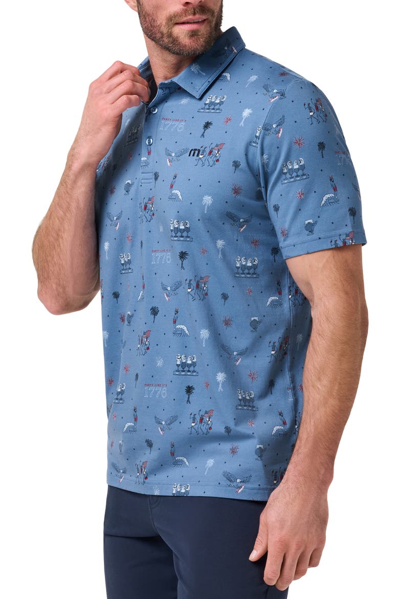 Comfortknit Festival Performance Polo, Alternate, color, CORONET