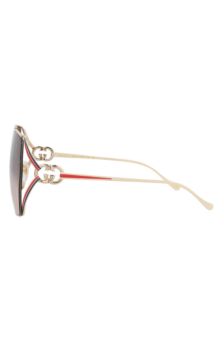 Gucci 64mm Oversize Square Sunglasses, Alternate, color,