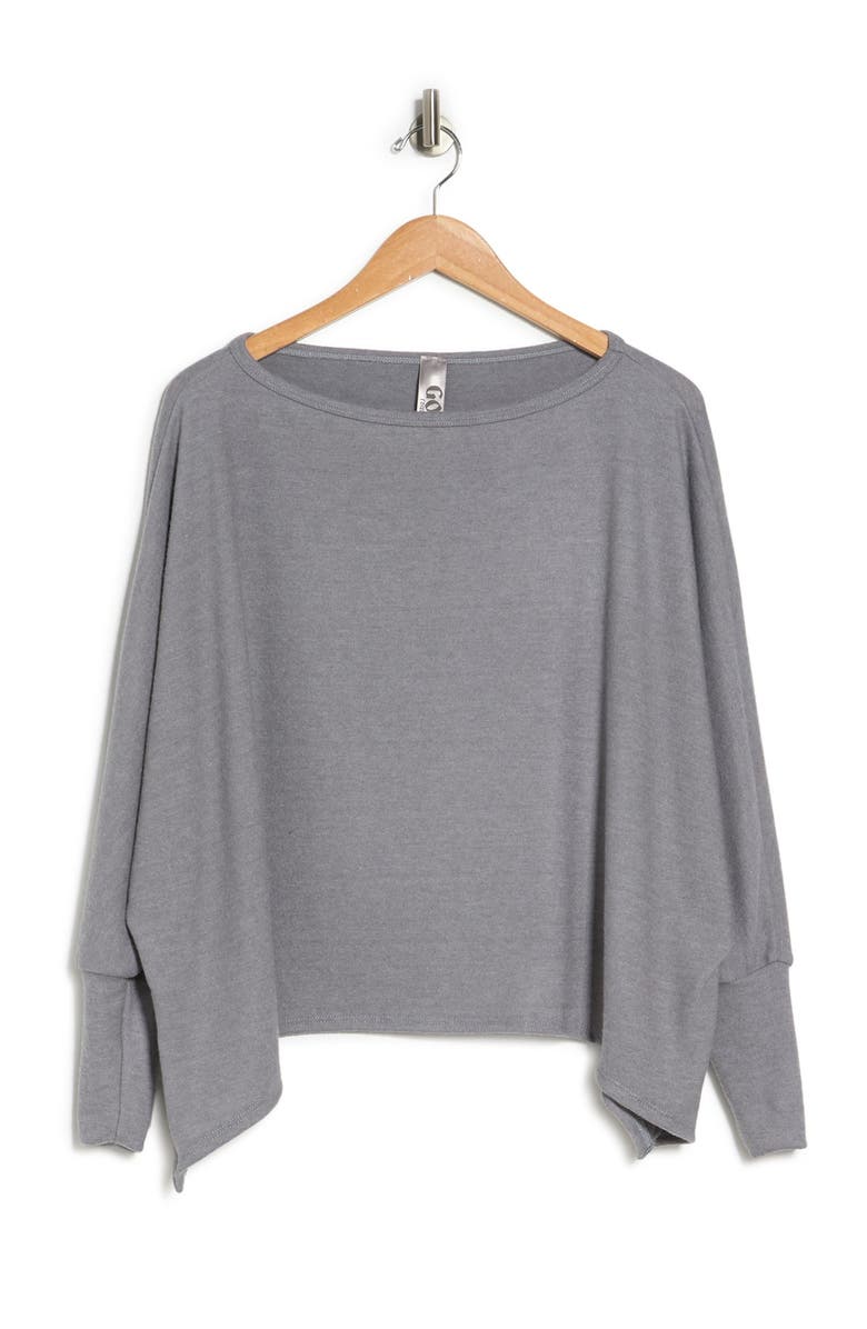 GO COUTURE Slouchy Dolman Sleeve Sweater, Alternate, color,