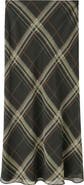 MANGO Mini Check Maxi Skirt
