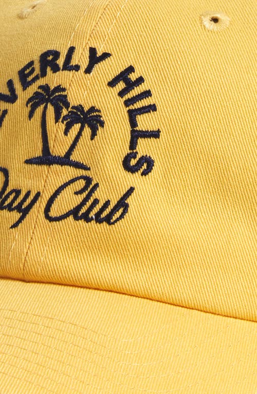 AMERICAN NEEDLE AMERICAN NEEDLE BEVERLY HILLS DAY CLUB ADJUSTABLE COTTON TWILL BASEBALL CAP