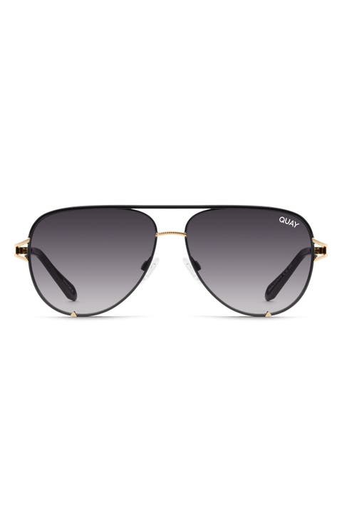 High Key Twist 60mm Gradient Aviator Sunglasses