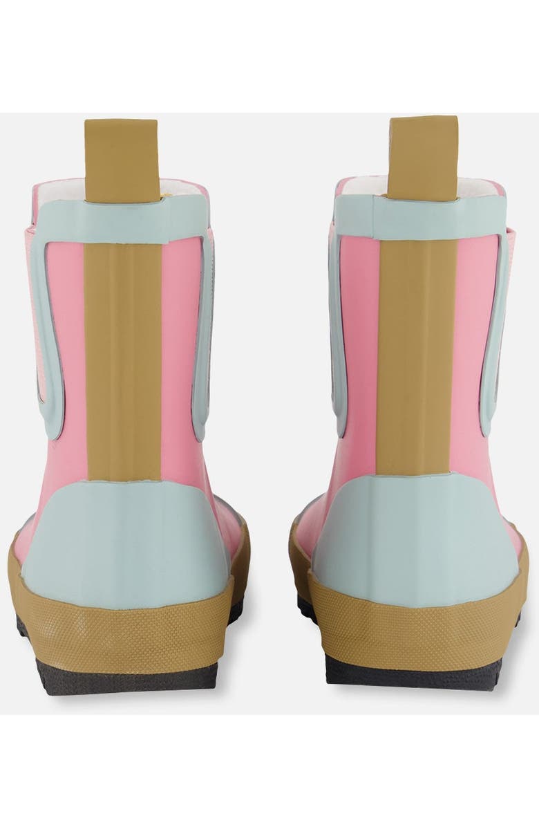 Deux par Deux Girl's Short Rain Boots Pink, Alternate, color,