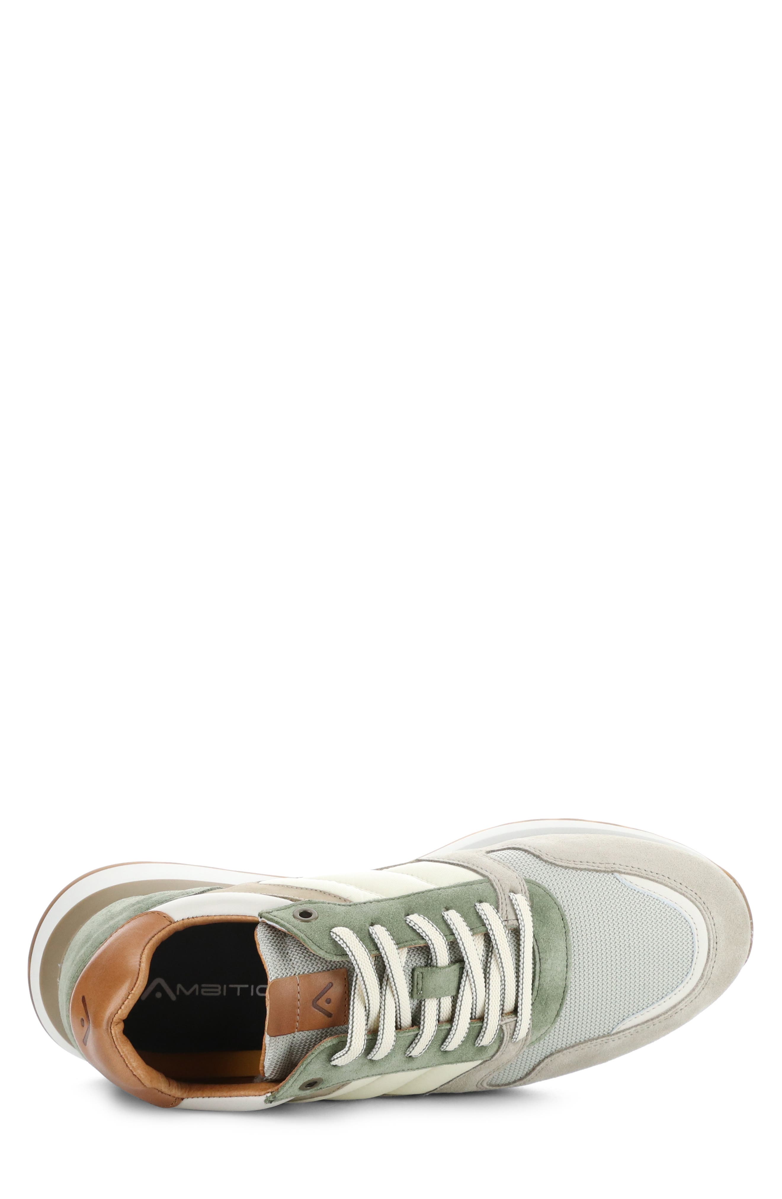 Ambitious 12554A Low Top Sneaker, Alternate, color, Sand/ Khaki Combination