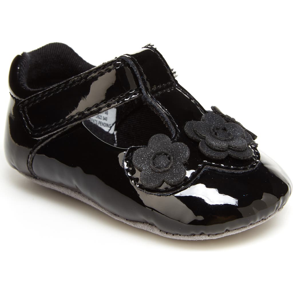 Stride Rite Soft Motion™ Nori T-strap Shoe In Black