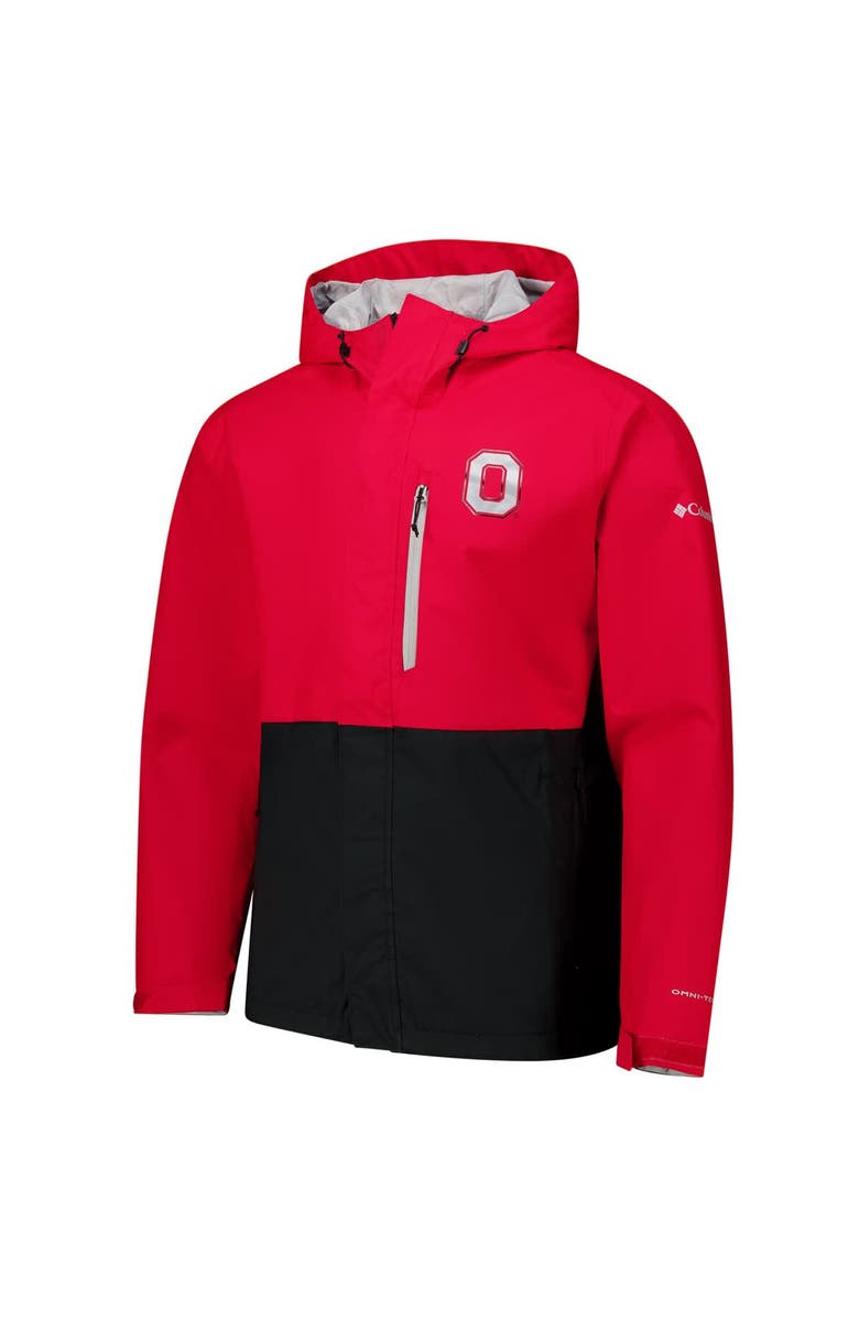 Columbia Men's Columbia Scarlet Ohio State Buckeyes Field Bound Omni-Tech<sup>™</sup> Full-Zip Jacket, Alternate, color, Scarlet