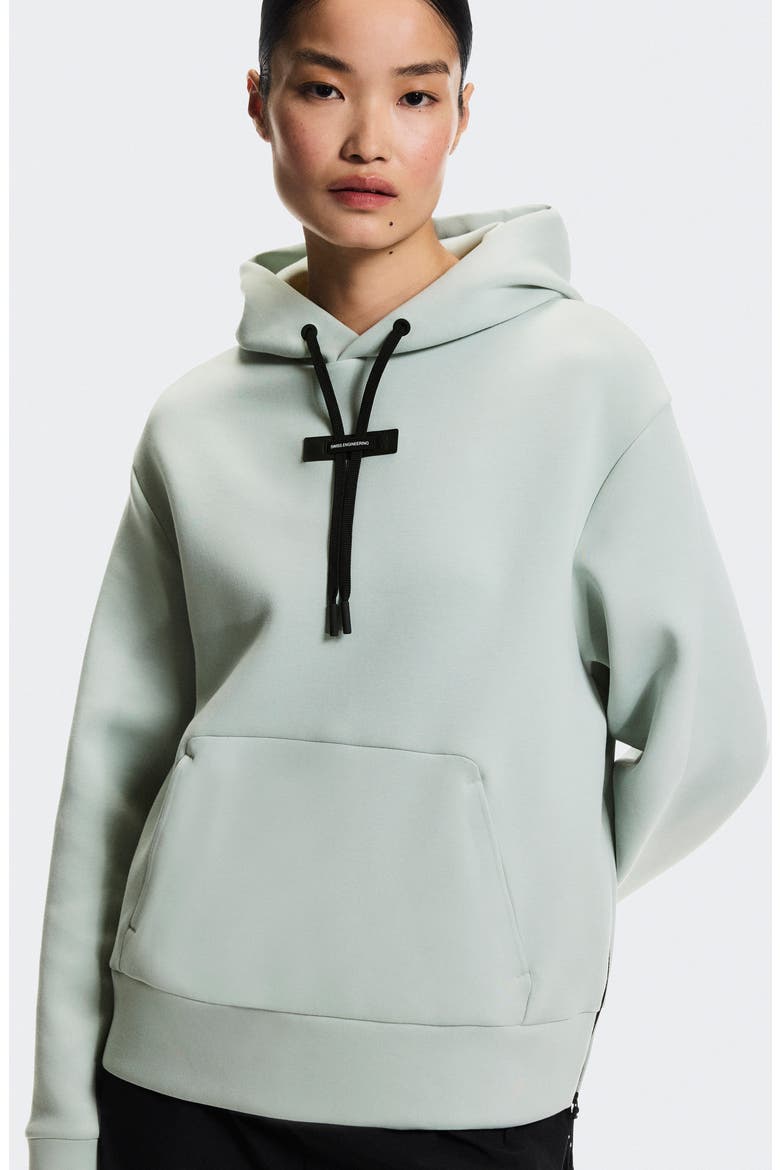 Focus Tech Hoodie, Alternate, color, MINERAL