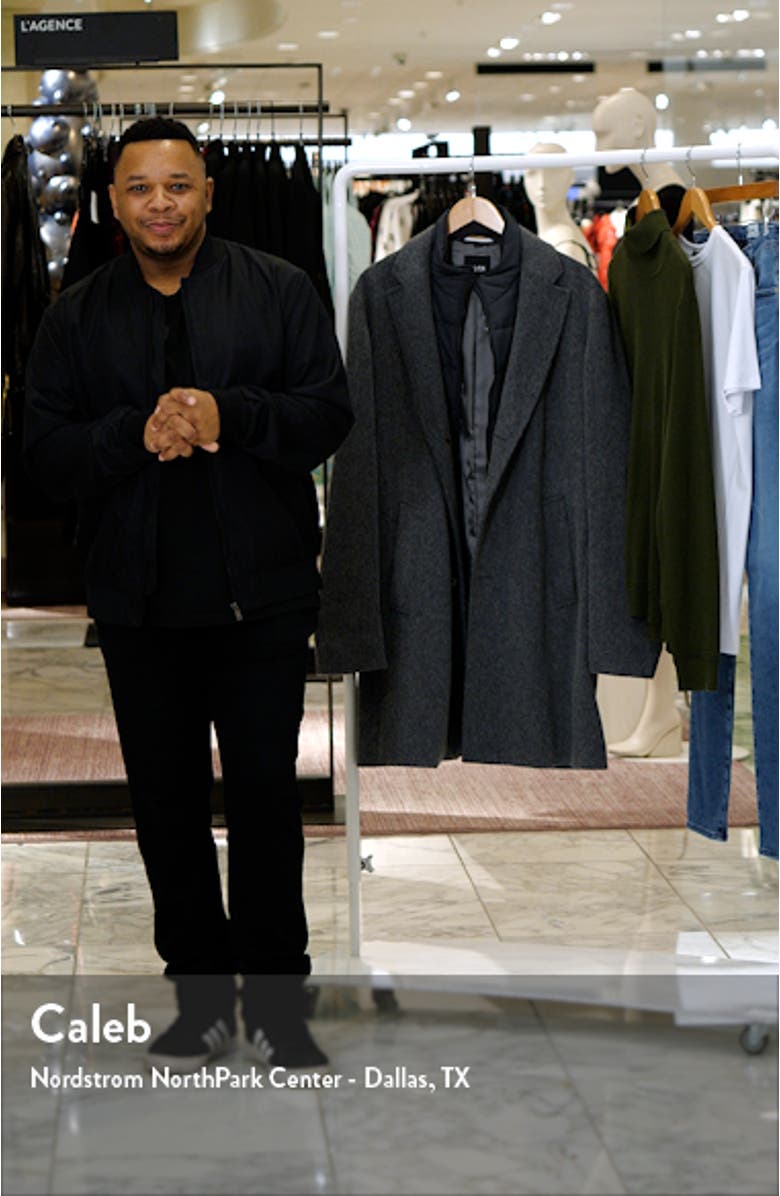 Hyde Virgin Wool Blend Overcoat, sales video thumbnail