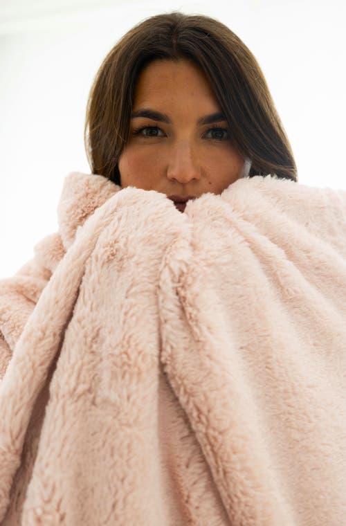 Sea To Me Blankets Hermosa in Peach Sorbet at Nordstrom