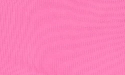L*space Lspace Cameron Cutout Rib Cover-up Midi Dress In Bubblegum Pink