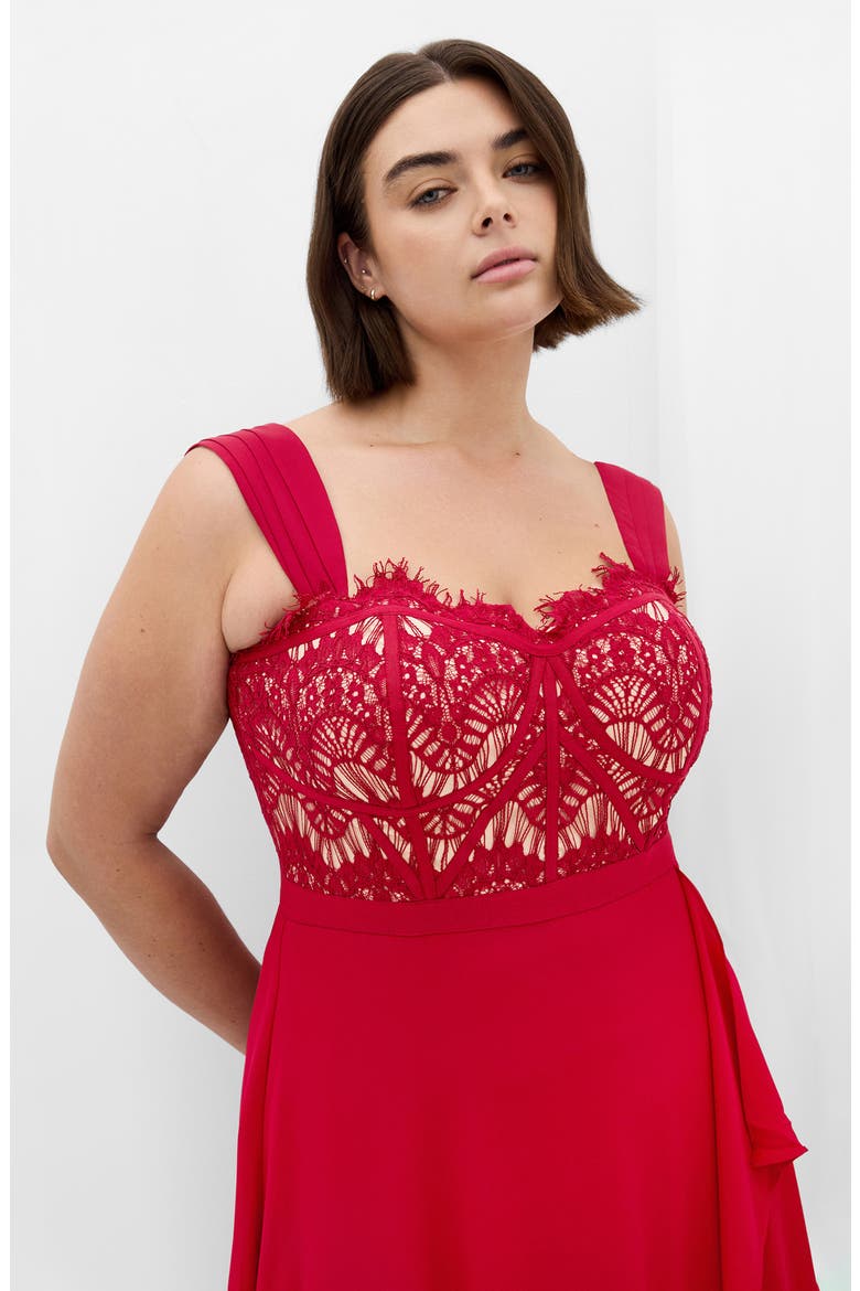 Sweet Evie Dress, Alternate, color, RED