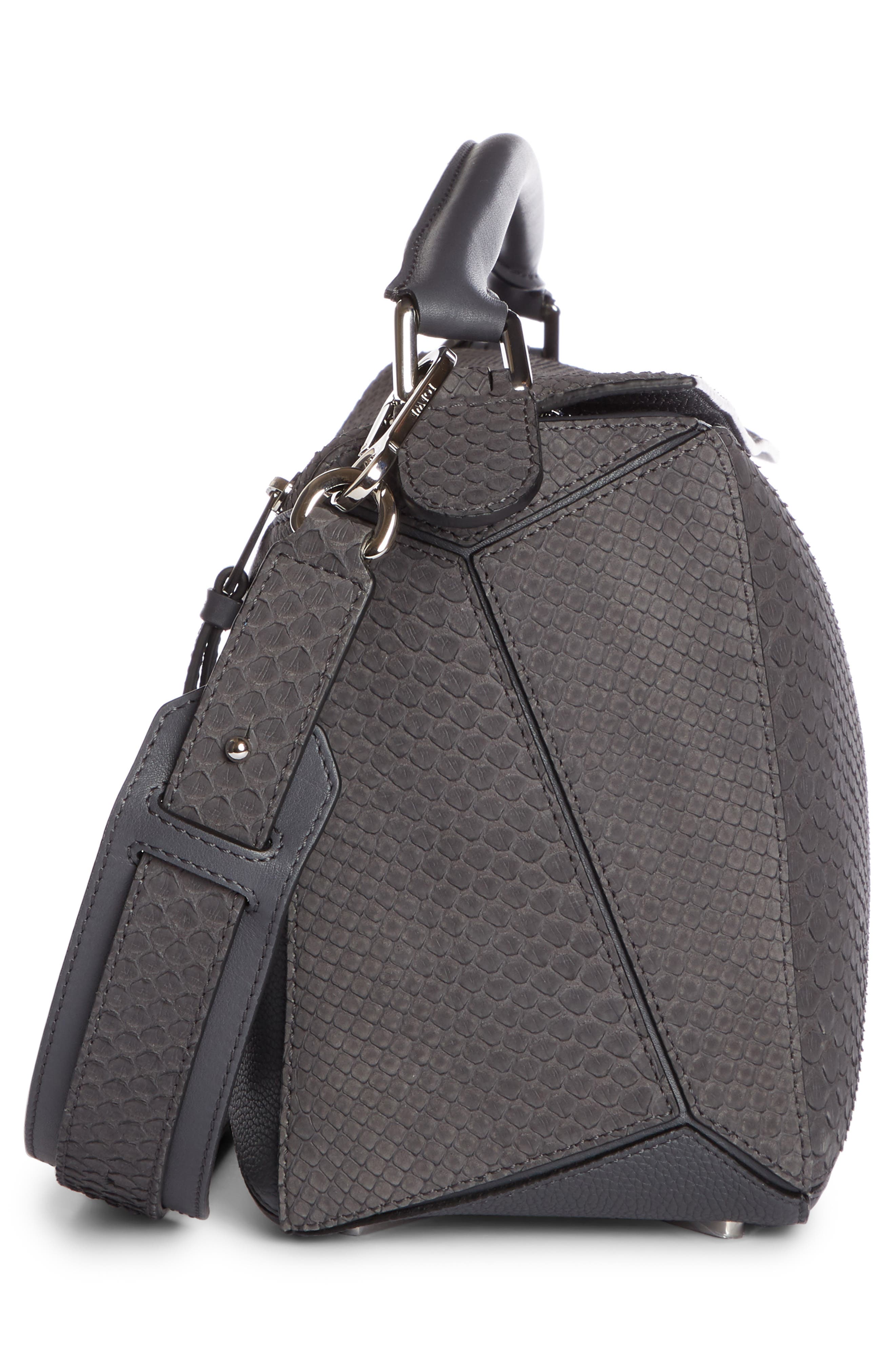 Loewe Puzzle Medium Leather Shoulder Bag, Alternate, color, 