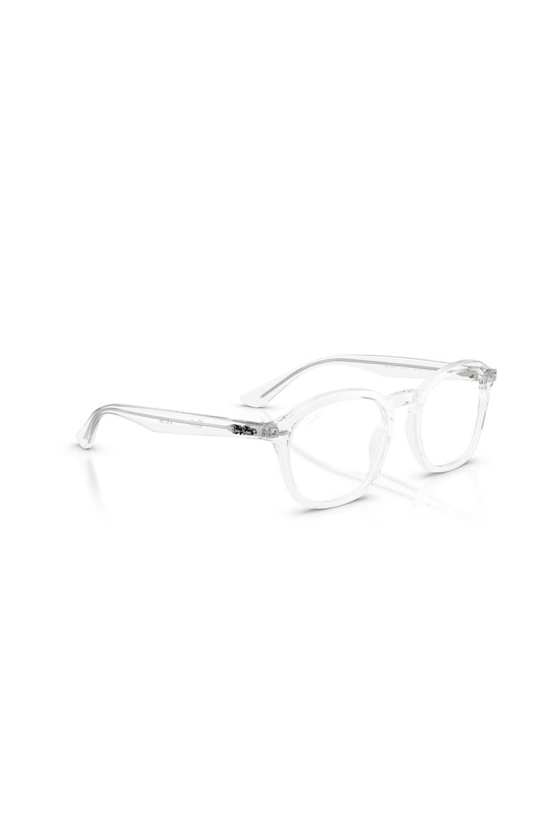 50mm Square optical glasses, Alternate, color, Transparent