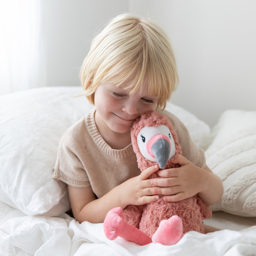 Mindful & Co Mindful And Co Kids Francesca The Weighted Flamingo In Pink