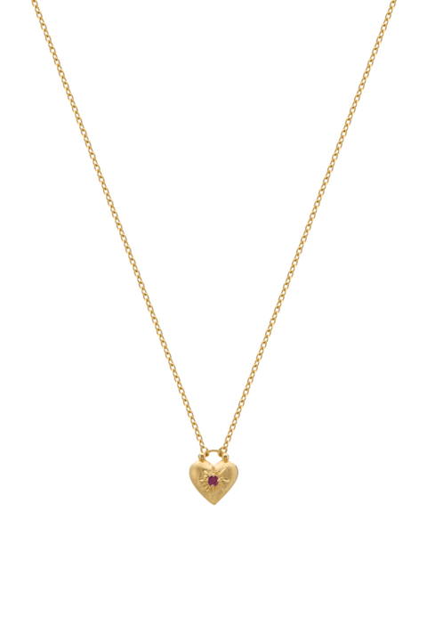 Love You Small Heart Necklace