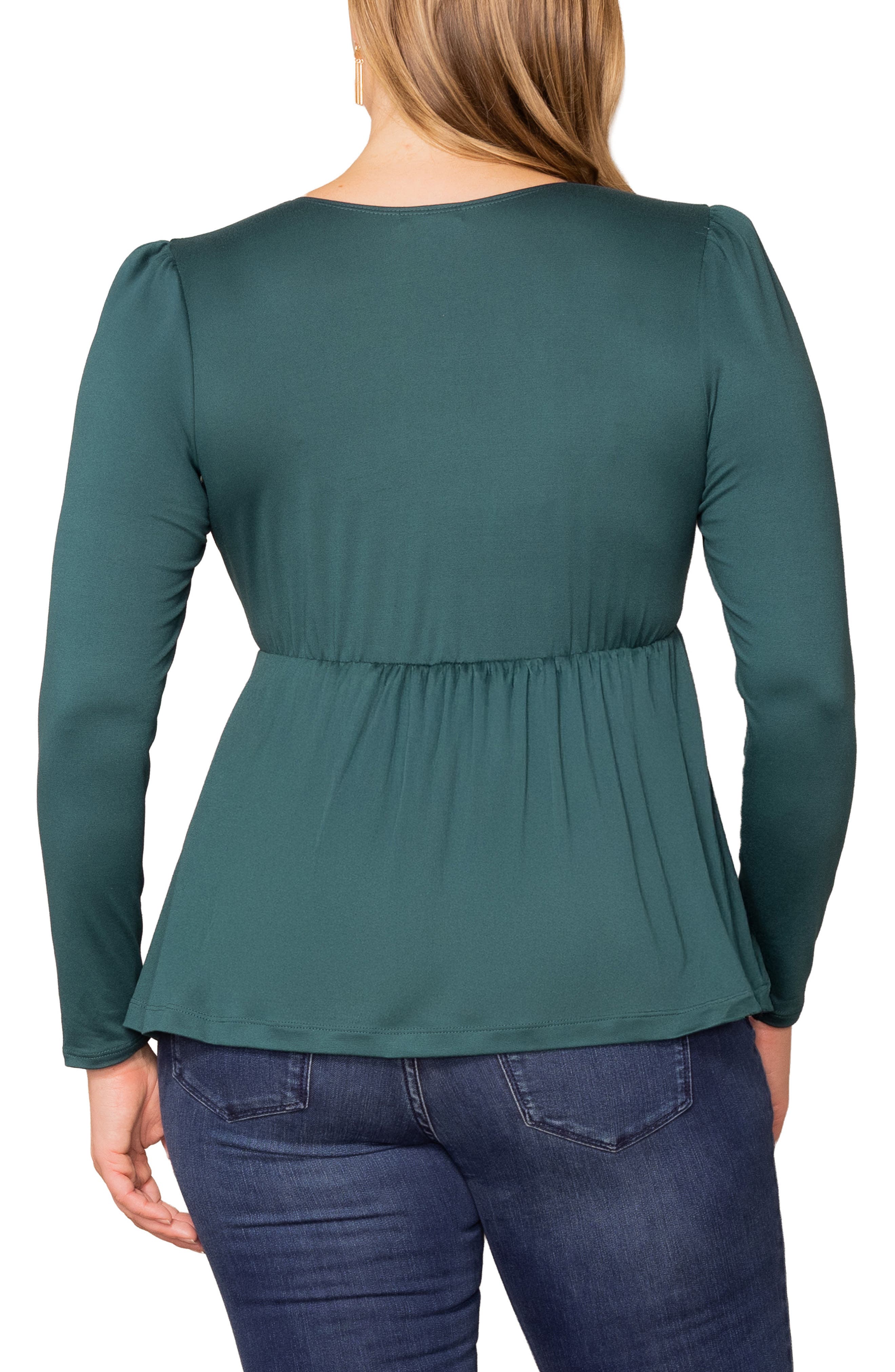 Rylan Ruched Knit Top - image 4