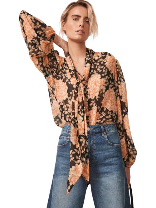 MINT VELVET MINT VELVET PRINTED BLOUSE